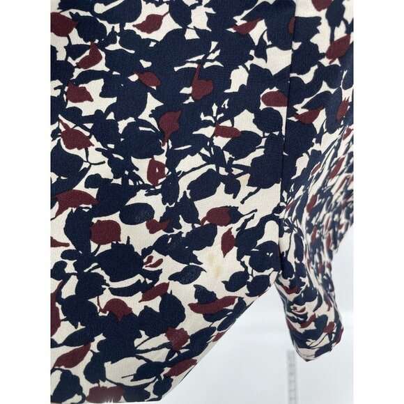 LOFT Women Long Sleeve‎ Shorts Romper Pockets Women's Size 6 Flaw - Picture 8 of 12